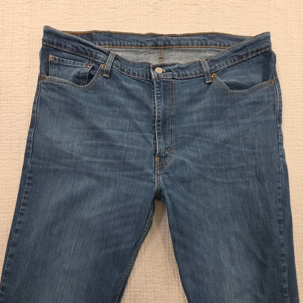 Levi's 511 Jeans Men's 42x32 Slim Straight Fit Medium Wash Stretch Denim Classic